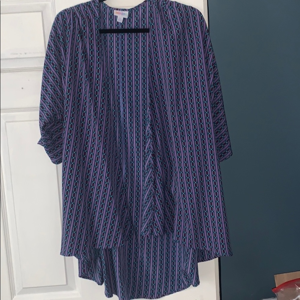 Large Lularoe Lindsay kimono